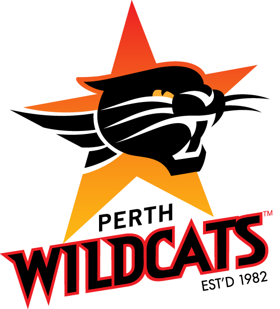 Perth Wildcats 2003-Pres Primary Logo iron on heat transfer...